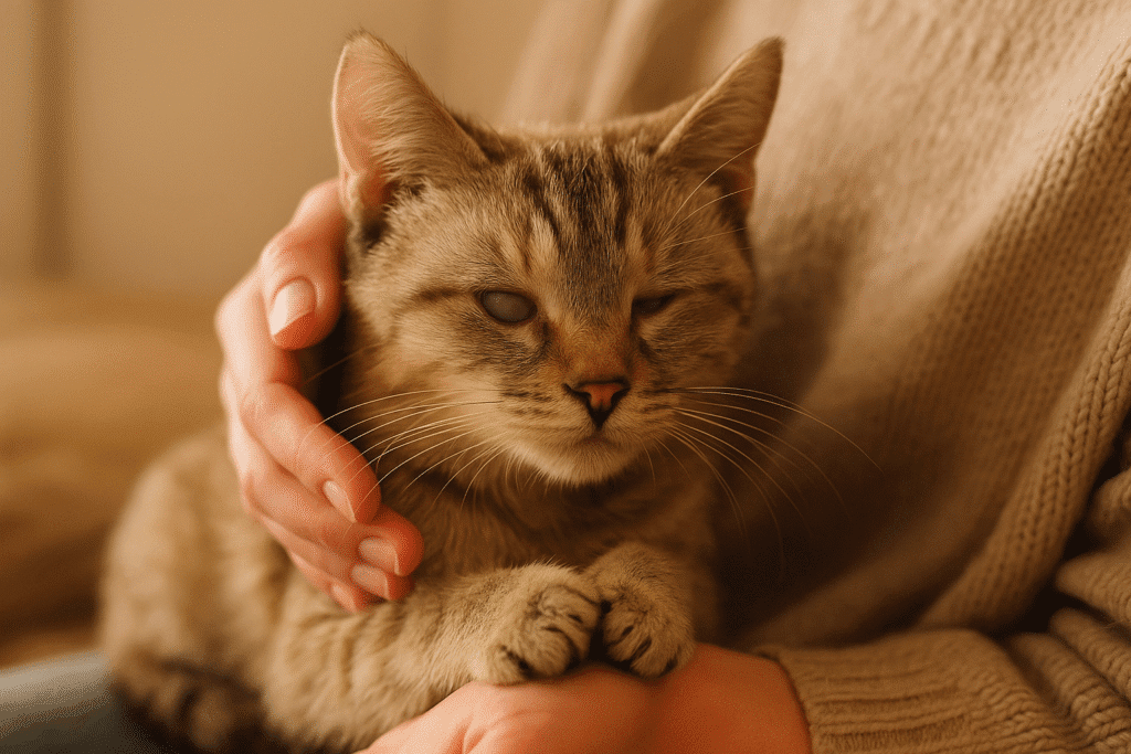 Blind Cat Adoption Story