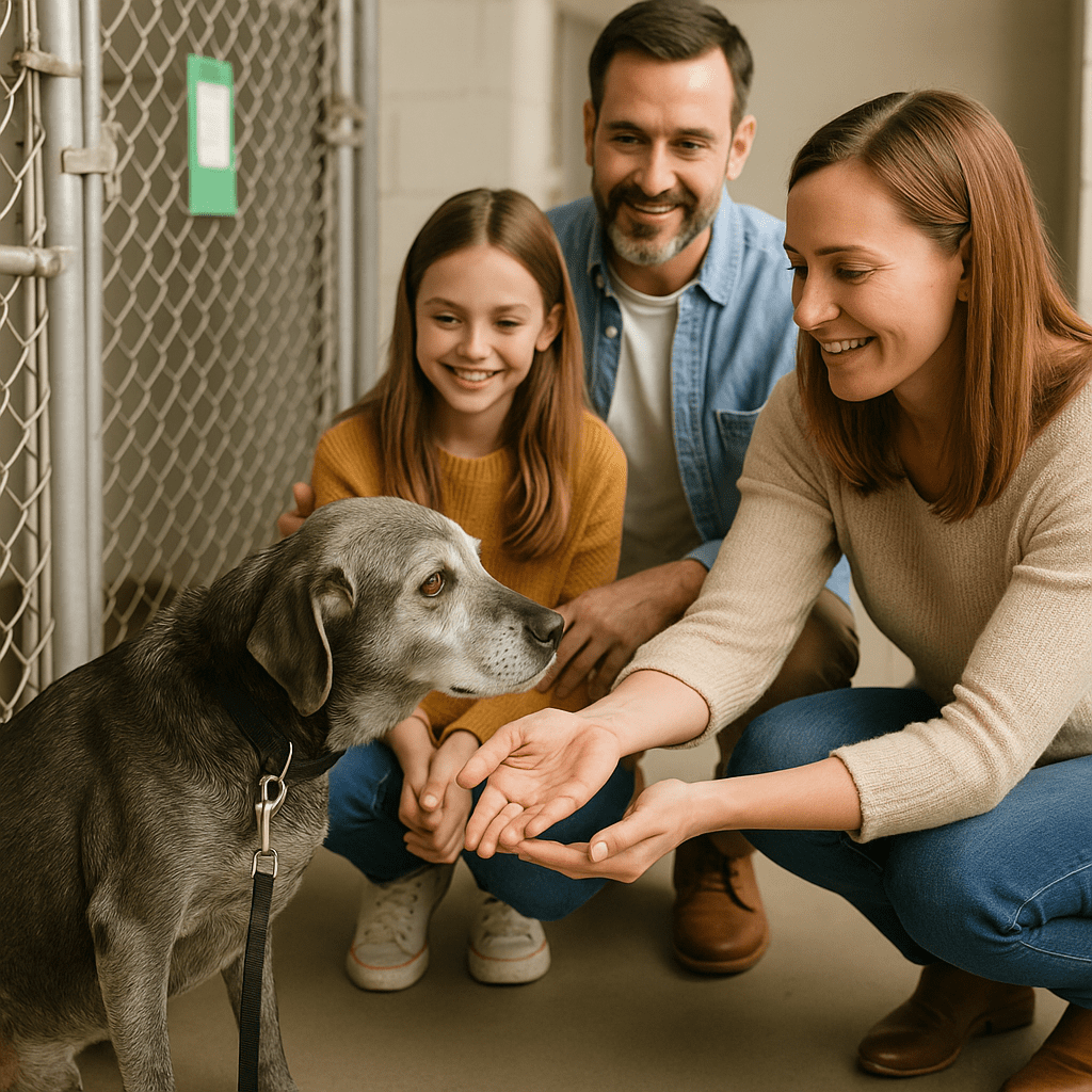 Senior Dog Rescue Story