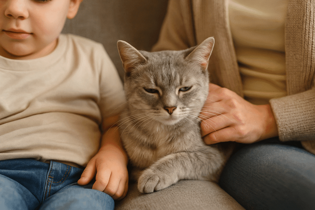 Rescued Cat Adoption Story