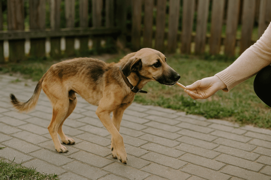 Neglected Dog Finds Hope in a Foster Family